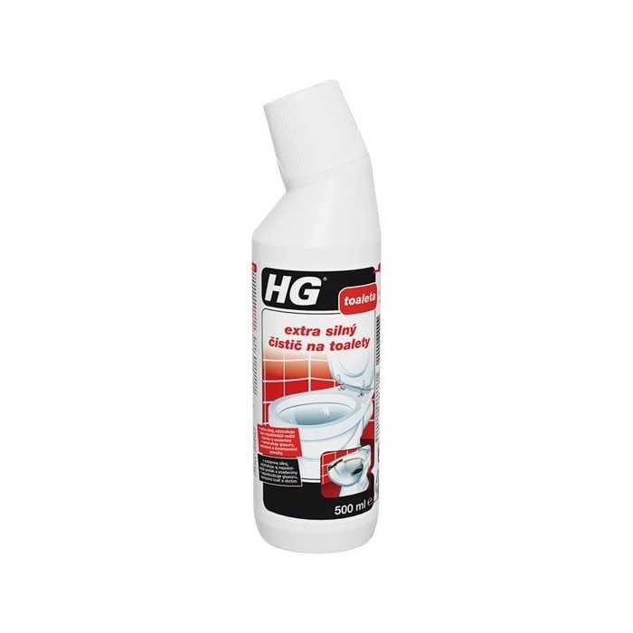 HG Extra silný čistič na toalety 0,5L