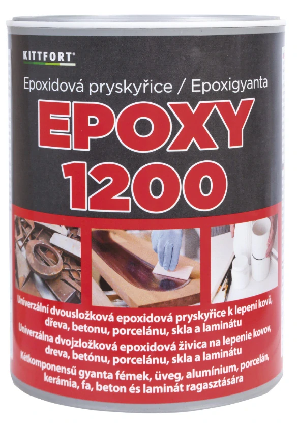Epoxy sada 1200 Kittfort - epoxidová živica na lepenie