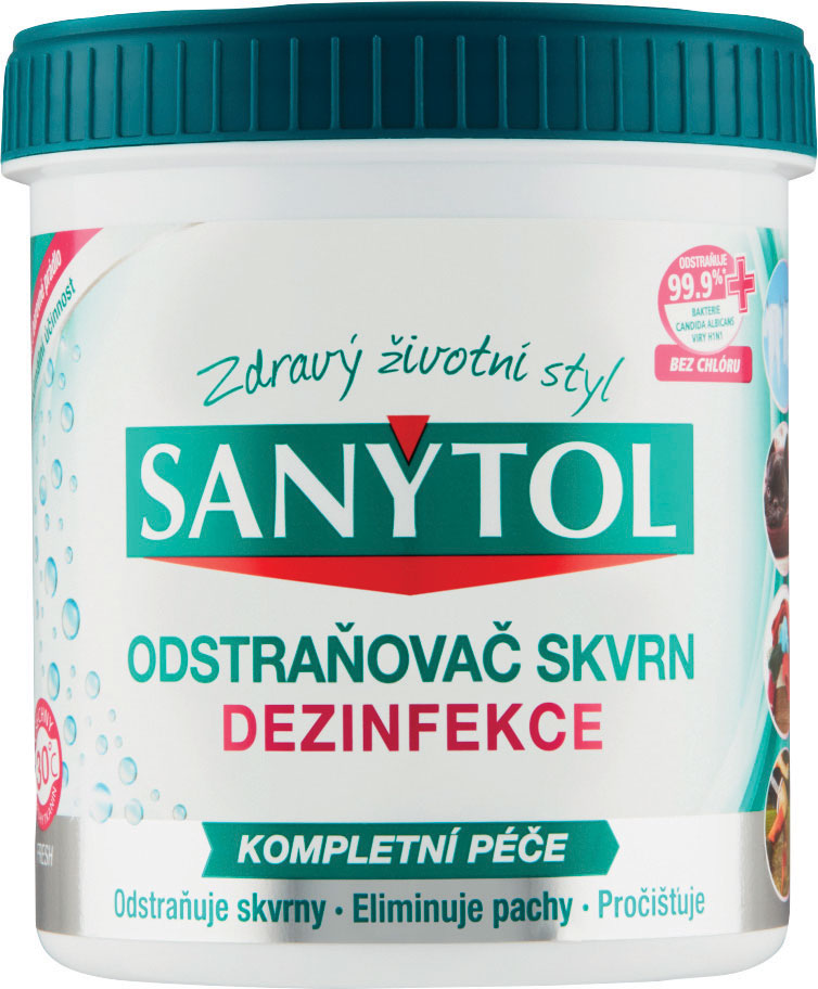 Sanytol odstraňovač škvŕn 450g