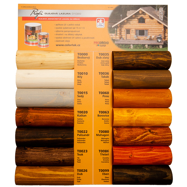 Profi Olejová lazúra O1020