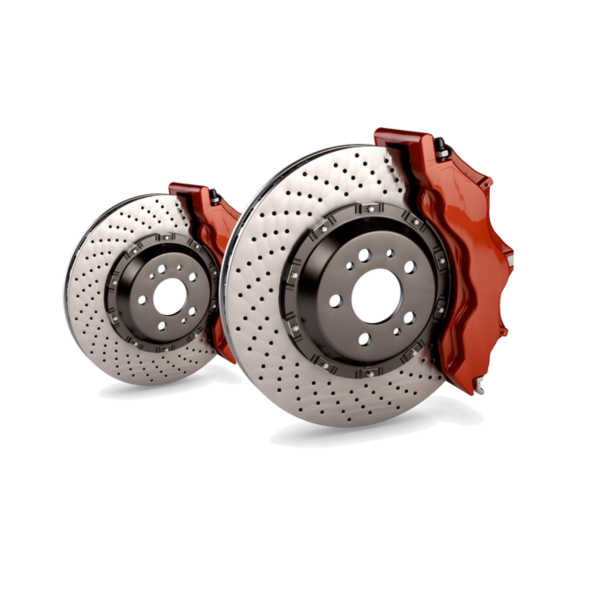 Eurospray sprej na brzdové strmeňe červený RAL 3020 400ml - akrylový lak s leskom