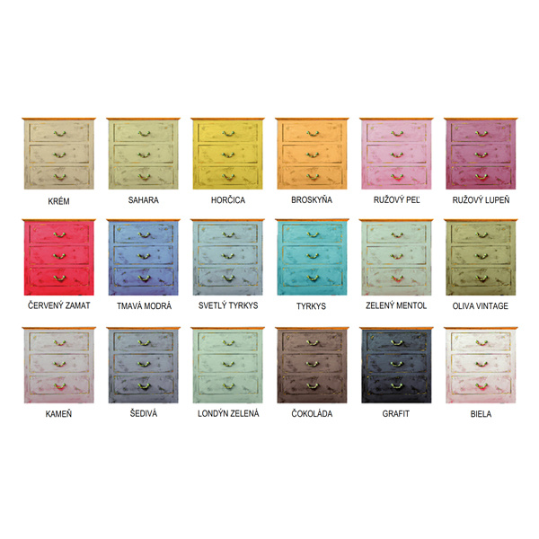 Sprej PintyPlus Chalk Paint - Kriedová farba