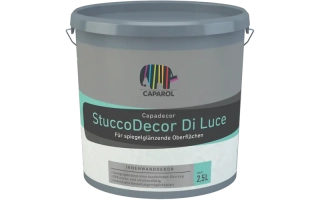 Caparol StuccoDecor di Luce 2,5L - dekoratívna stierka na vytváranie lesklých povrchov v interiéri s efektom benátskeho štuku