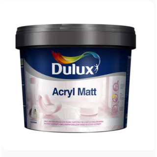 Dulux Acryl Matt - Biela akrylátová farba 