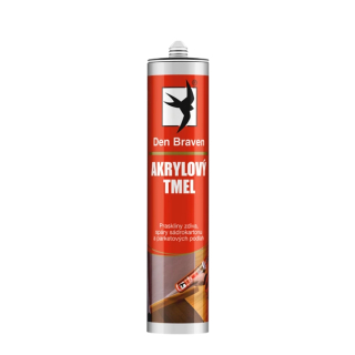 DEN BRAVEN akrylový tmel 310ml - škárovací tmel