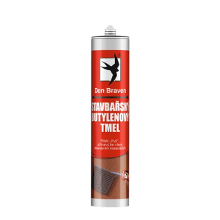 DEN BRAVEN stavbársky butylenový tmel biely 310ml - stavbársky škárovací tmel