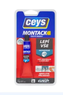 Ceys Montack odstranitelný 20g - odstraniteľné montážne lepidlo