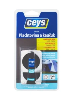 Ceys Plachtovina a kaučuk 7ml - sada lepidla a záplat