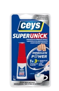 Ceys Superunick immediate power 3s 6g - univerzálne sekundové lepidlo