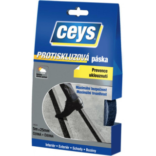 Ceys Protisklzová páska 5mx25mm - protišmyková páska