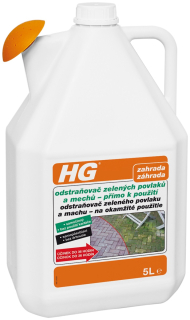 HG Odstraňovač zelených povlakov a machu 5L
