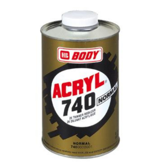 HB Body Acryl 740 0,5L - akrylové riedidlo