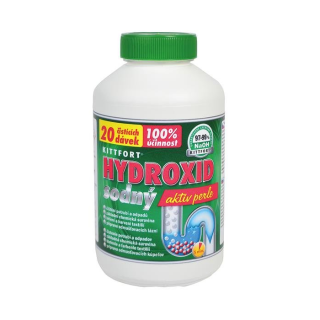 Hydroxid sodný - čistič potrubí a odpadov