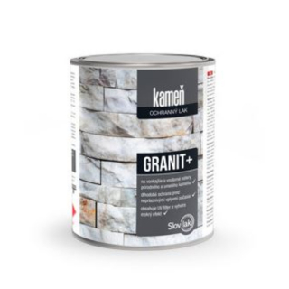 Slovlak granit+ na kameň 0,7L - bezfarebný lak vhodný do interiéru a exteriéru
