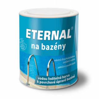 Eternal na bazény svetlo modrá - vrchná farba na bazény 