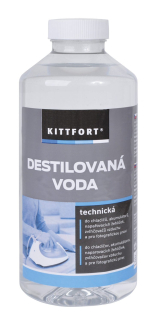 Destilovaná voda 1L Kittfort