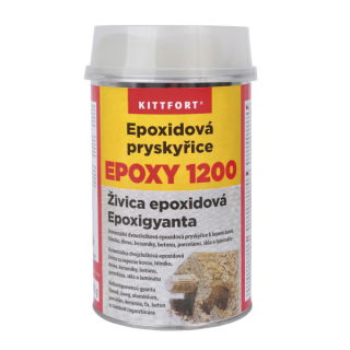 Epoxy sada 1200 Kittfort - epoxidová živica na lepenie