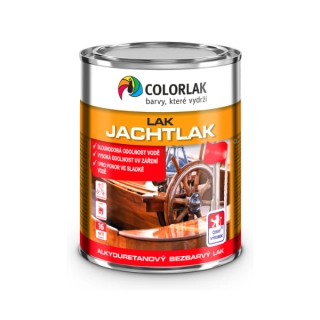 Colorlak jachtlak bezfarebný mat 0,6L - alkyduretánový lak