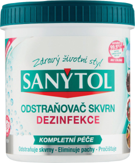 Sanytol odstraňovač škvŕn 450g