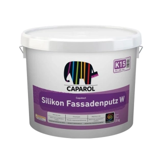 Caparol Silikon Fassadenputz 25kg - biela štrukturovaná omietka na fasády