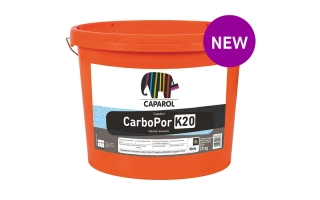 Caparol CarboPor K15 20kg - biela fasádna omietka s obsahom uhlíkových vlákien