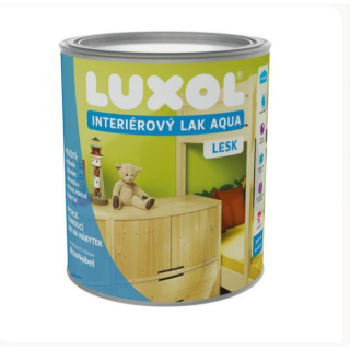 Luxol interiérový lak AQUA 0,75L - interiérový bezfarebný lak