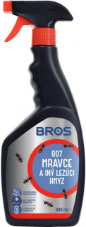 Bros 007 sprej na mravce a lezúci hmyz 500ml