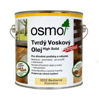 Osmo Tvrdý voskový olej originál - drevené podlahy a nábytok